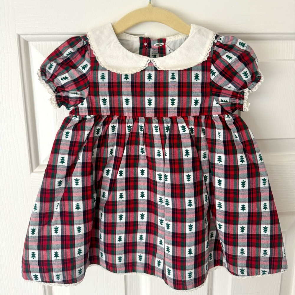 Janie & Jack Holiday Tartan Dress